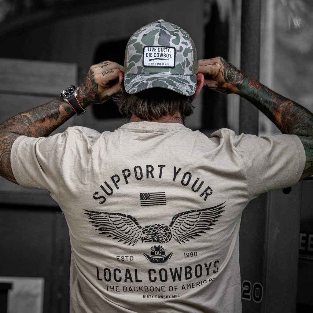 Support Your Local Cowboys Men's T-Shirt