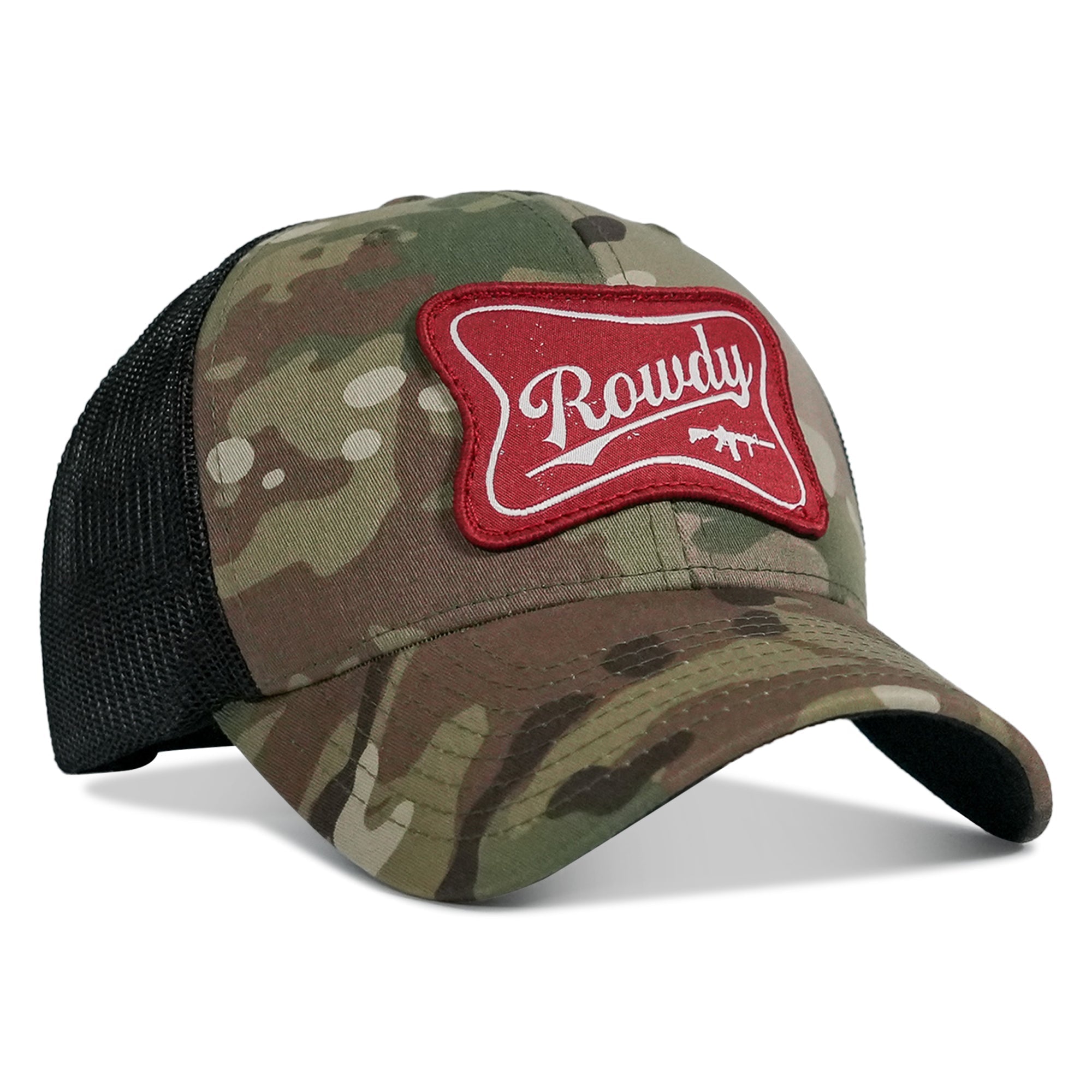 Rowdy Beer Logo Patch Snapback Hat