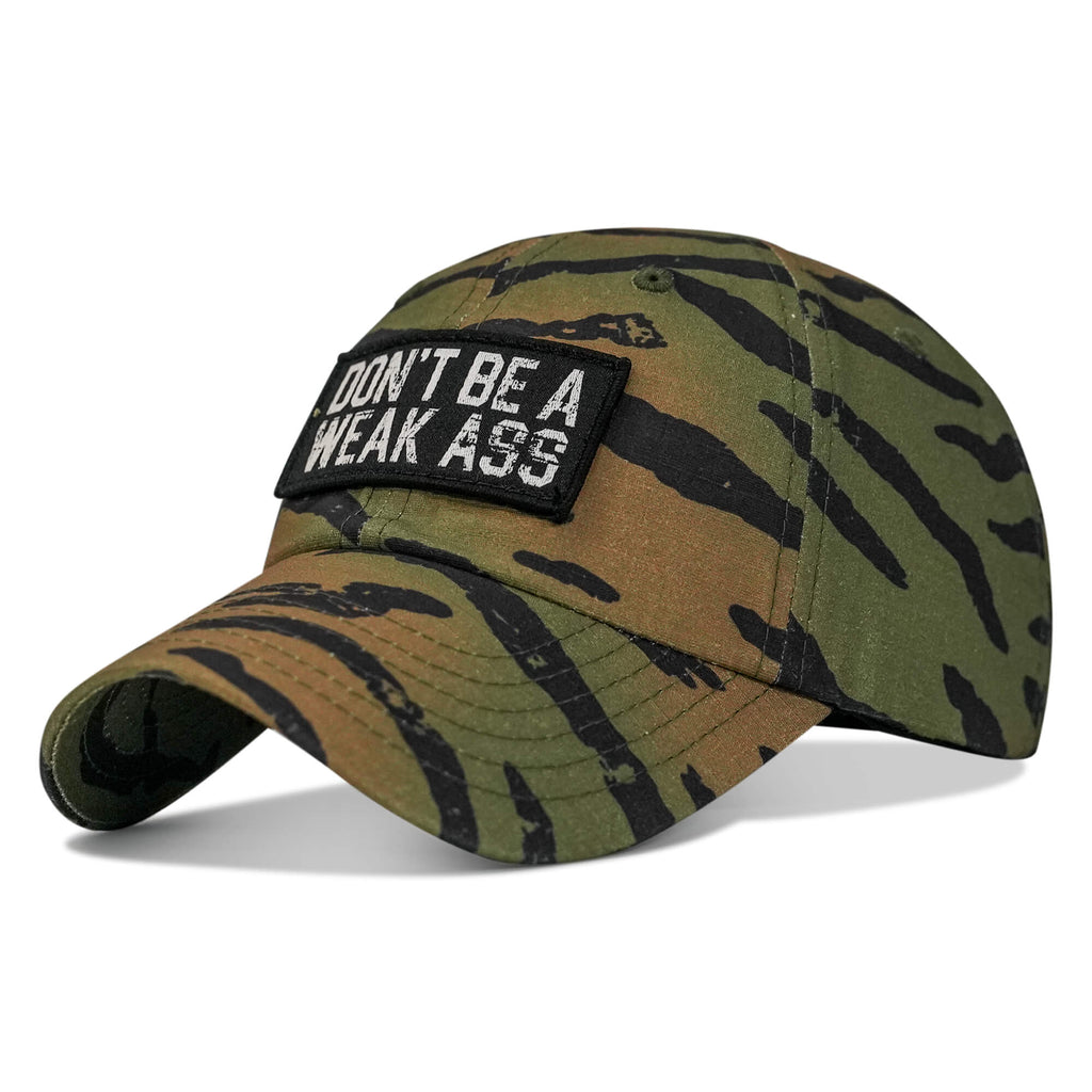 Don't Be A Weak Ass Patch Low Profile RipStop Hat