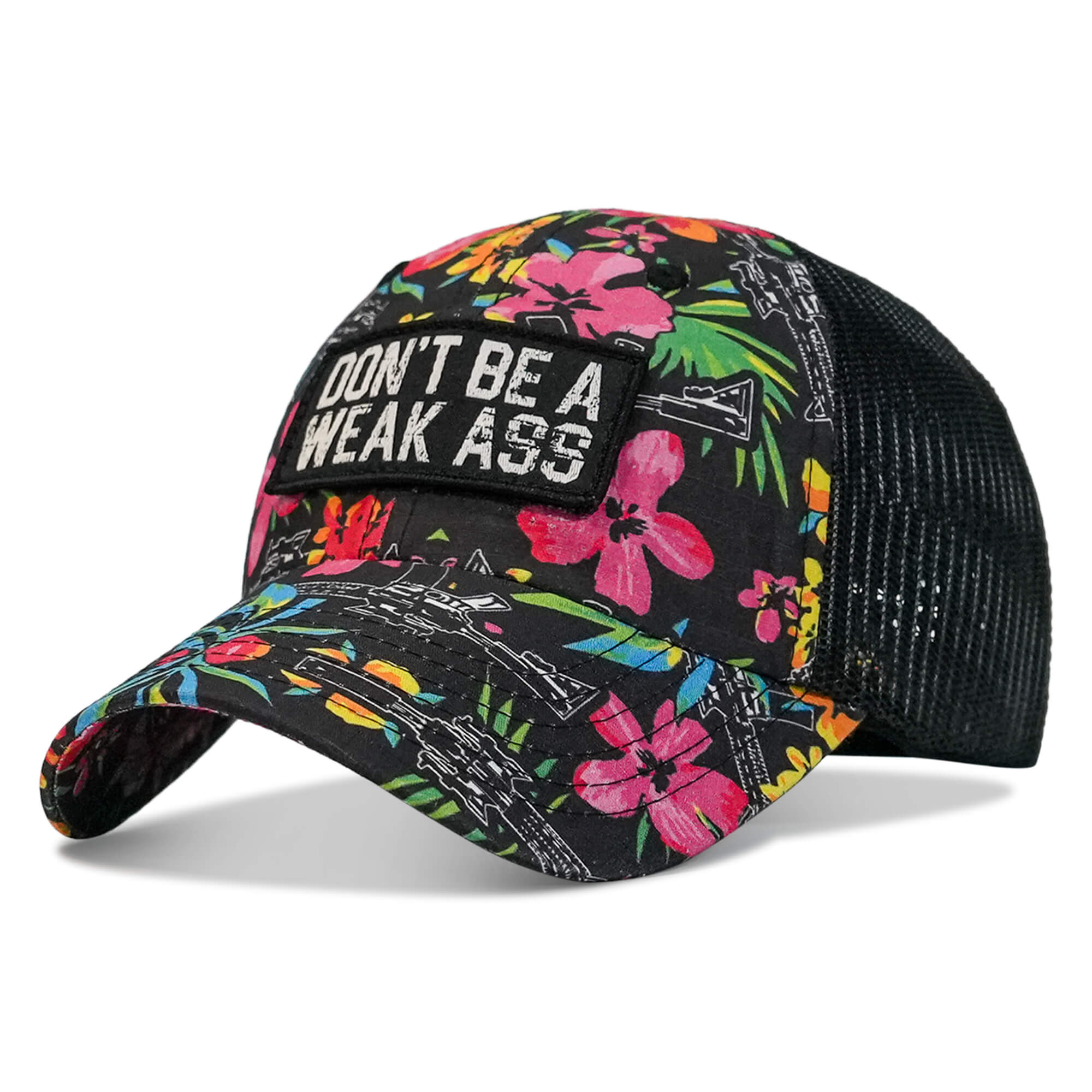 Don't Be A Weak Ass Patch Ripstop Snapback Hat
