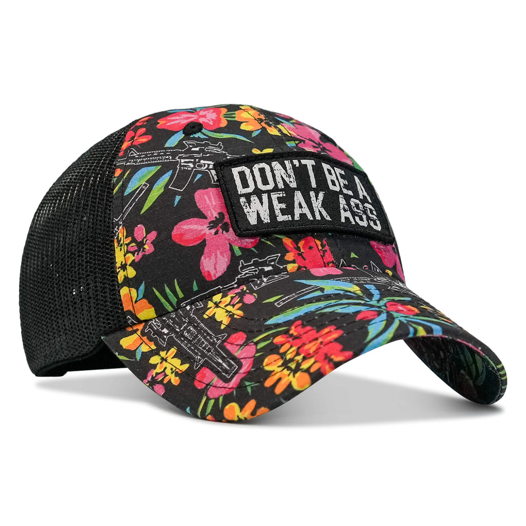Don't Be A Weak Ass Patch Ripstop Snapback Hat