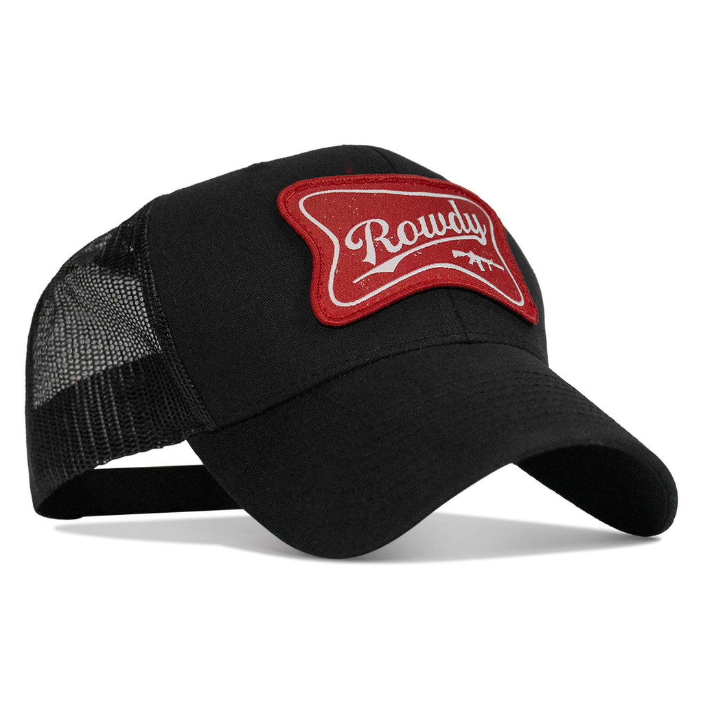 Rowdy Beer Logo Patch Snapback Hat