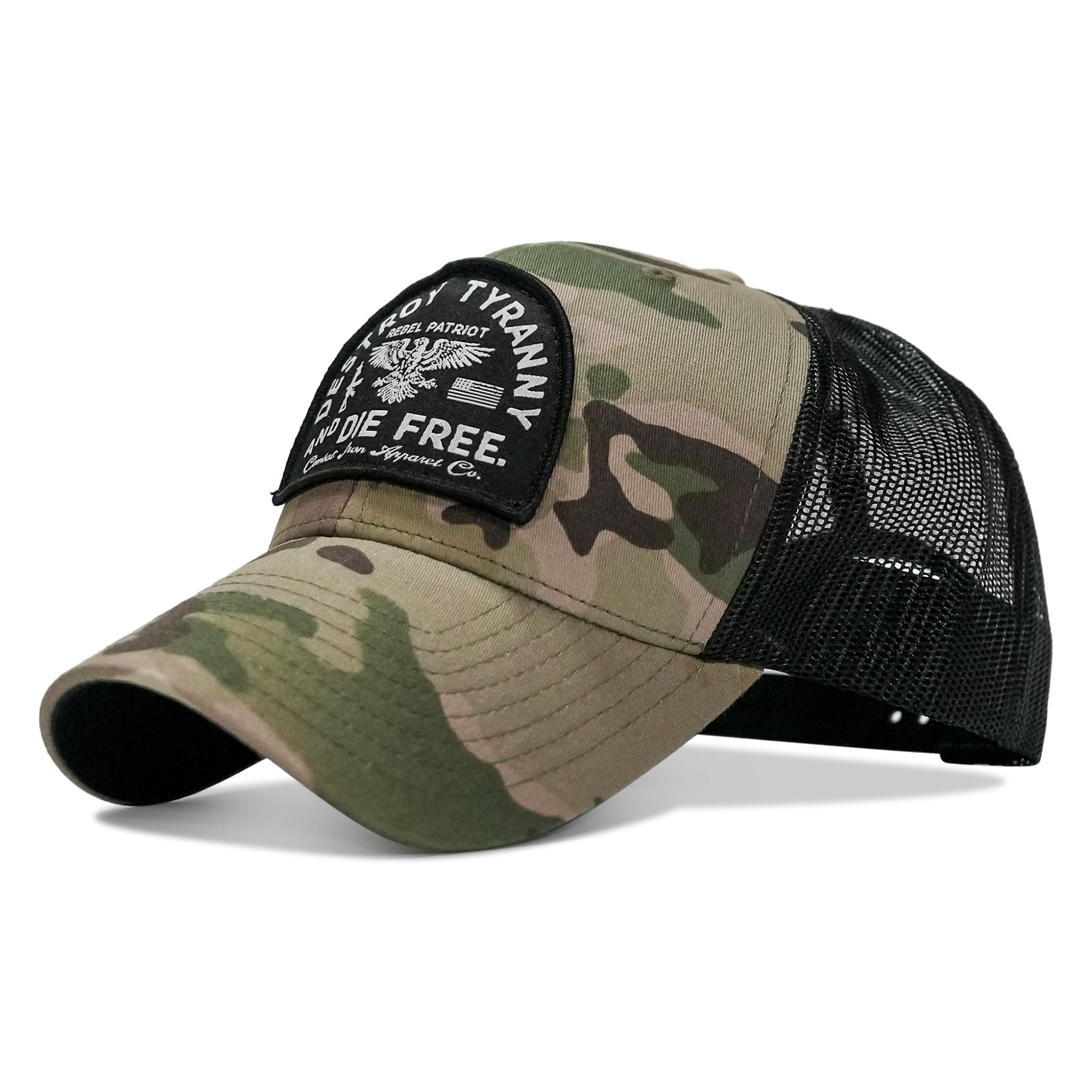 Destroy Tyranny and Die Free Patch Snapback