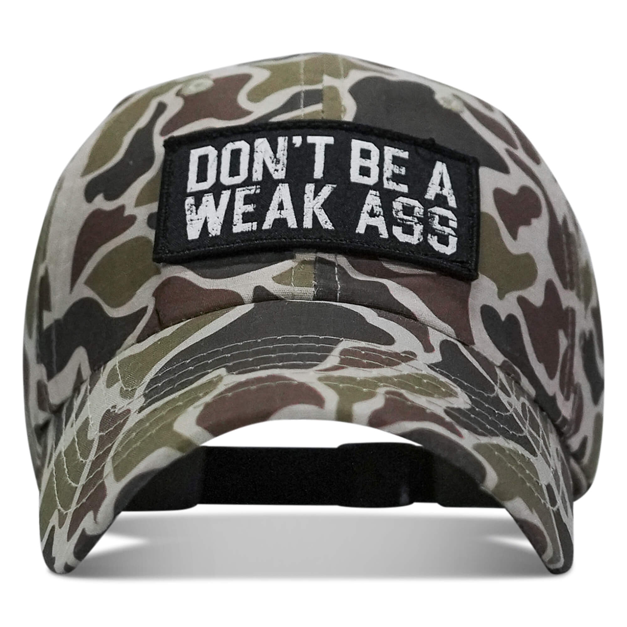 Don't Be A Weak Ass Patch Low Profile RipStop Hat