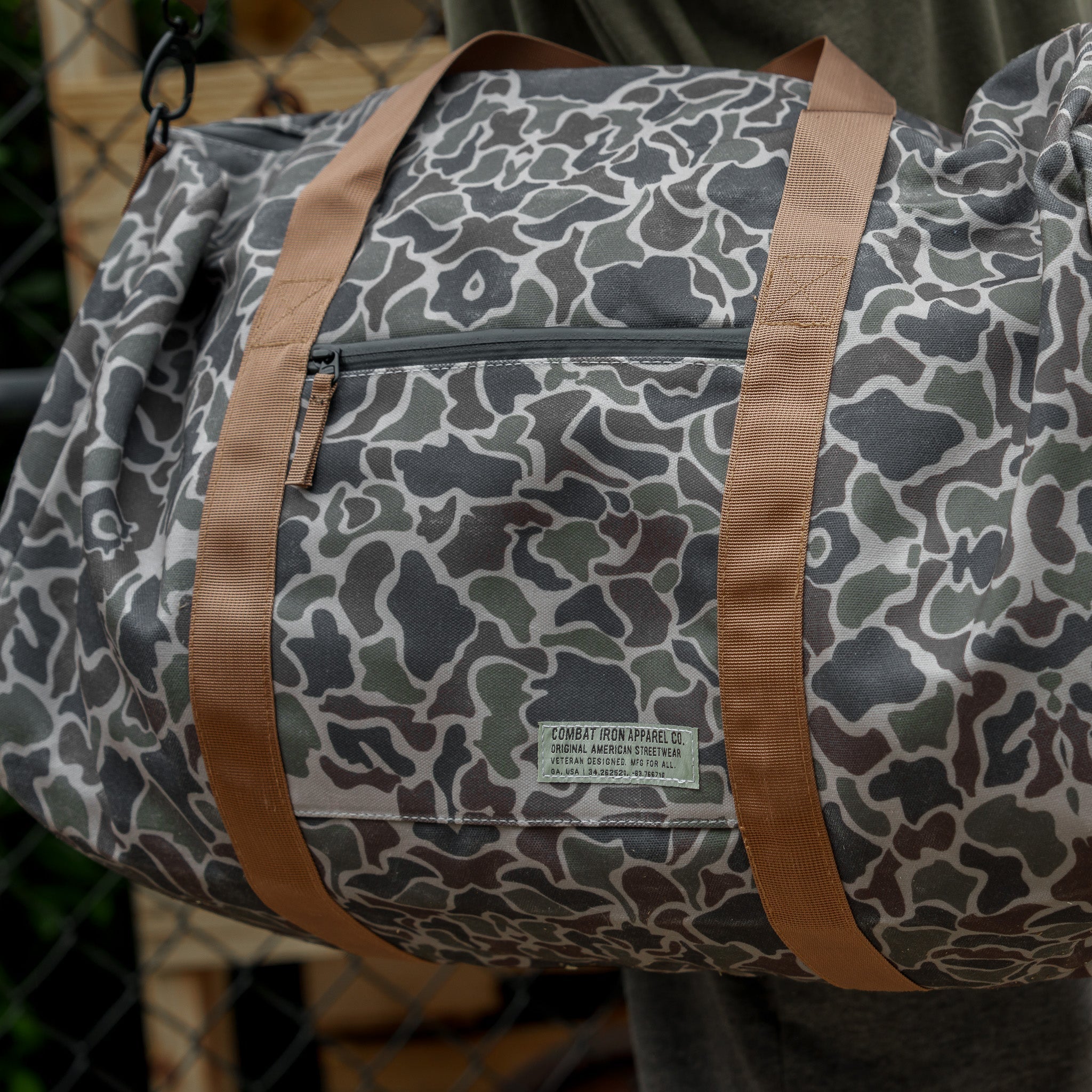 Waterproof XL 57.5L Waxed Duffle Bag