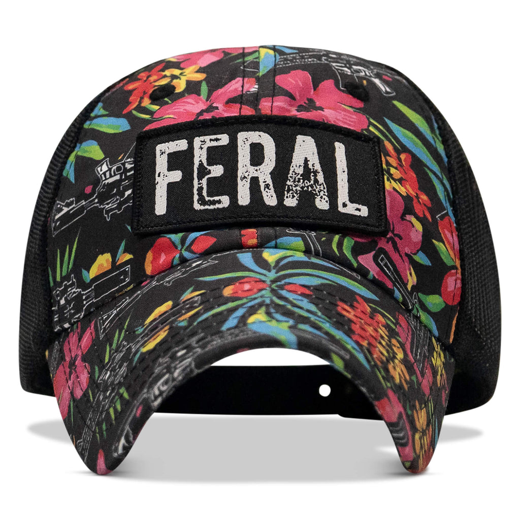 Feral Patch Low Profile RipStop Snapback Hat