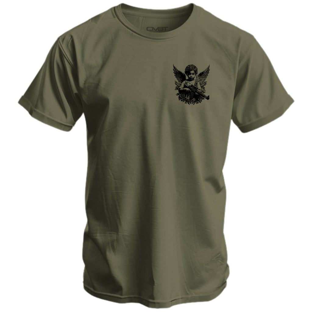 The Armed Guardian Angel Men's T-Shirt
