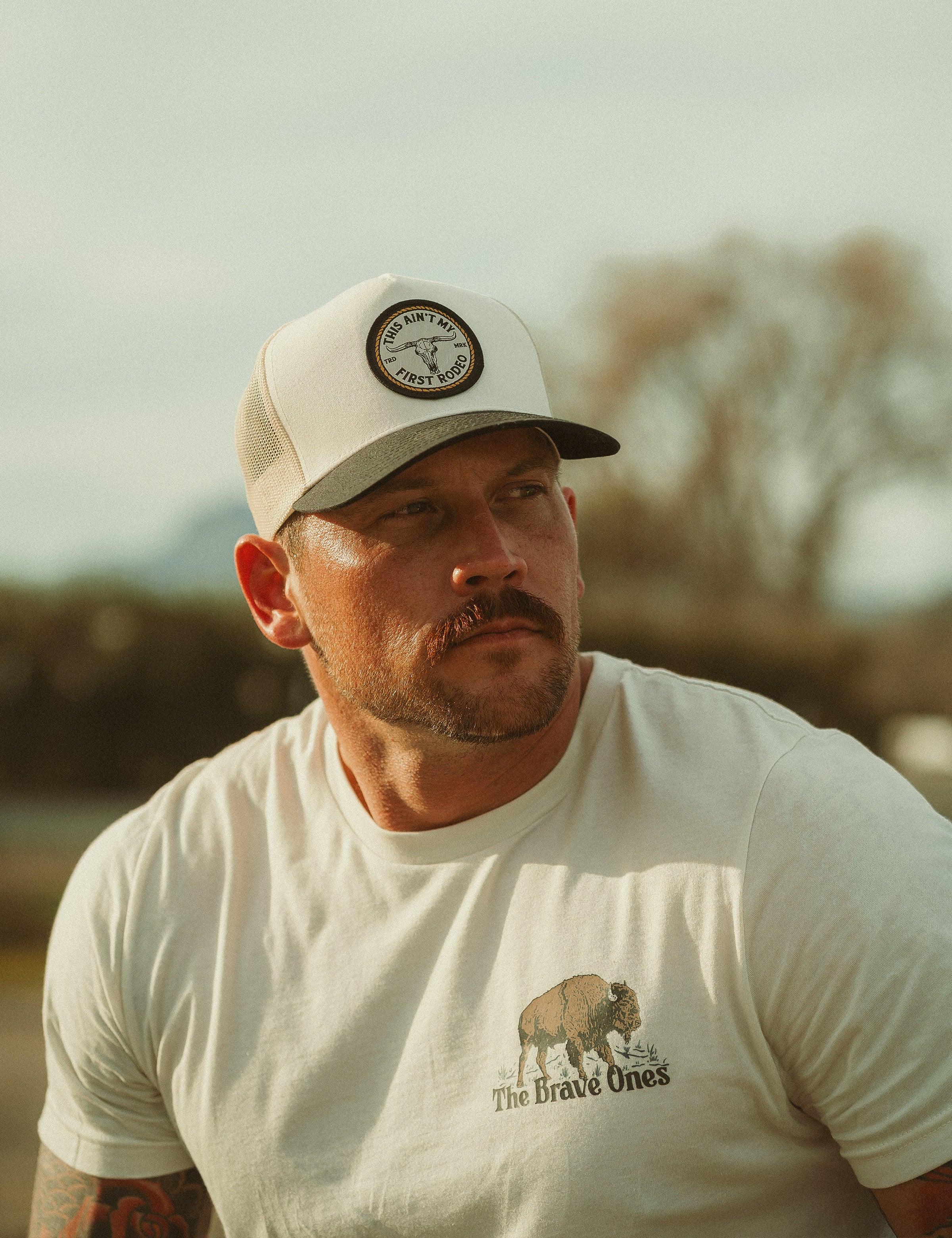 This Ain't My First Rodeo Hat - Cream | The Brave Ones