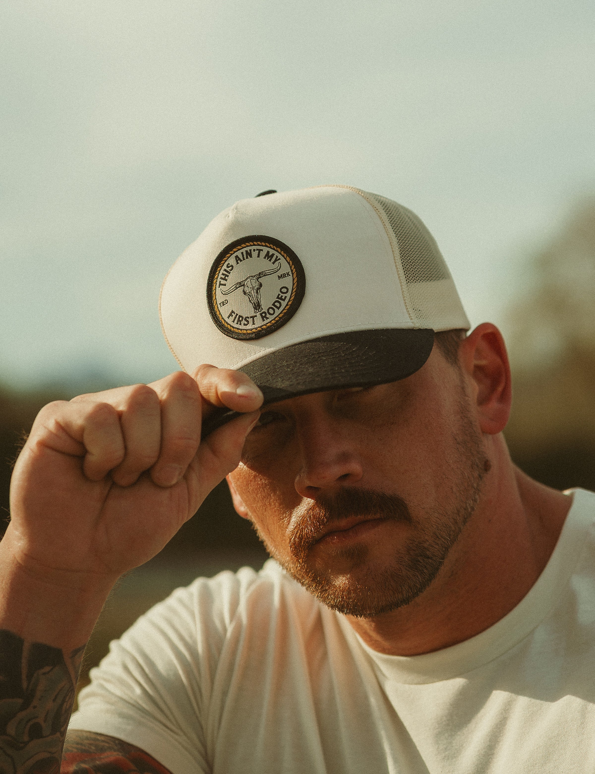 This Ain't My First Rodeo Hat - Cream | The Brave Ones