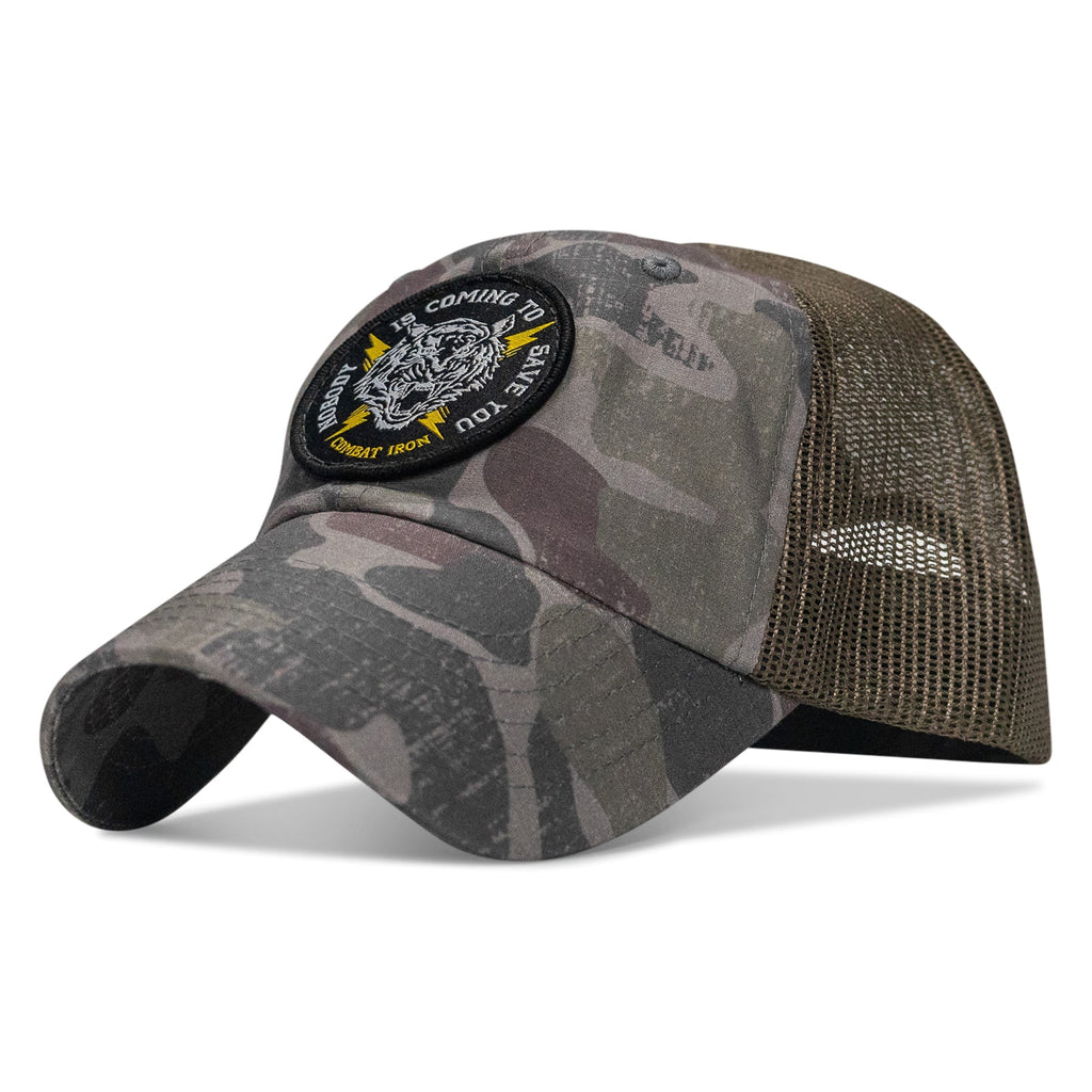 Nobody is Coming To Save You Patch Ripstop Hat