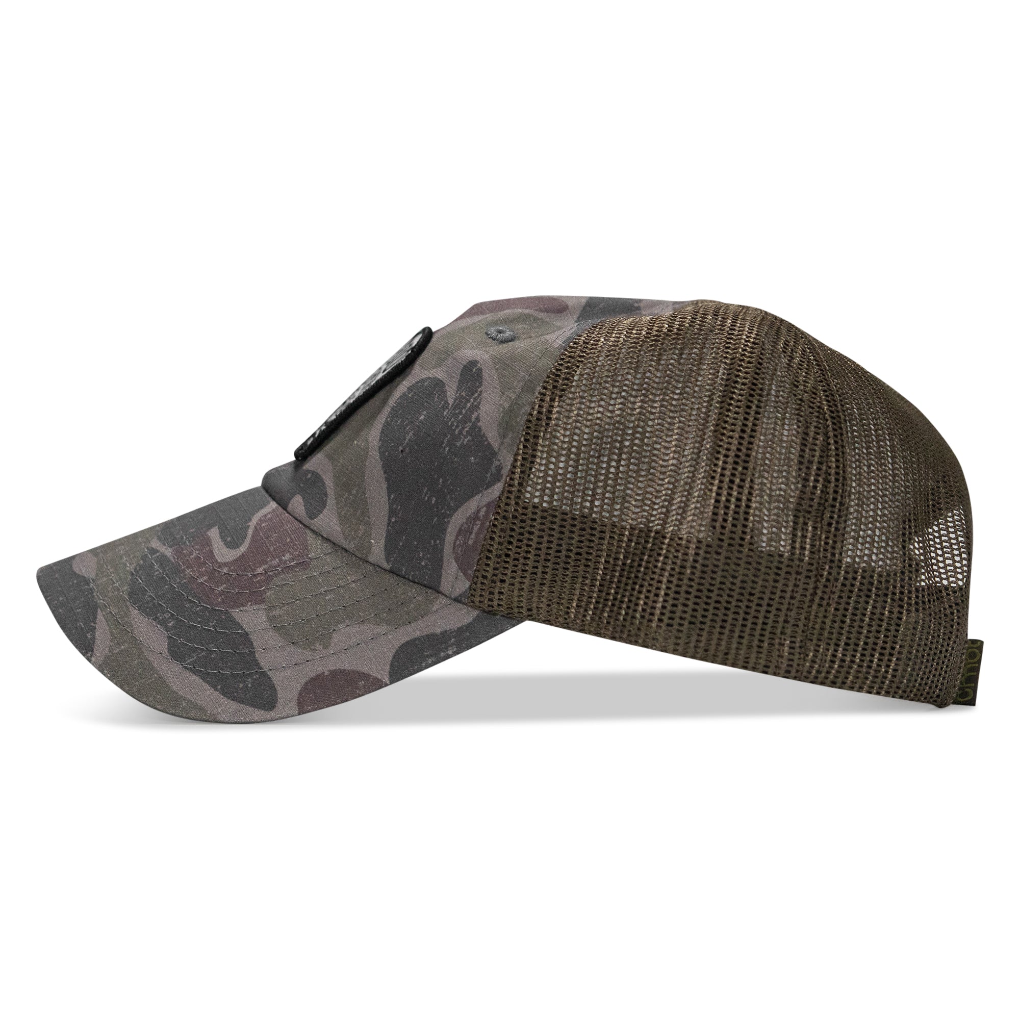 Nobody Is Coming To Save You Skull Patch Ripstop Snapback