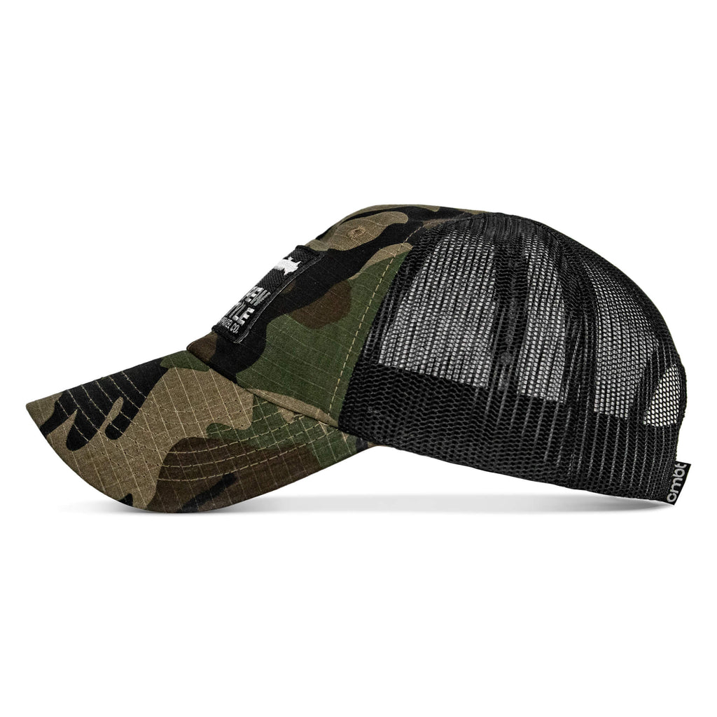 Ripstop PEWPEW LIFESTYLE Patch Low Profile Snapback Hat