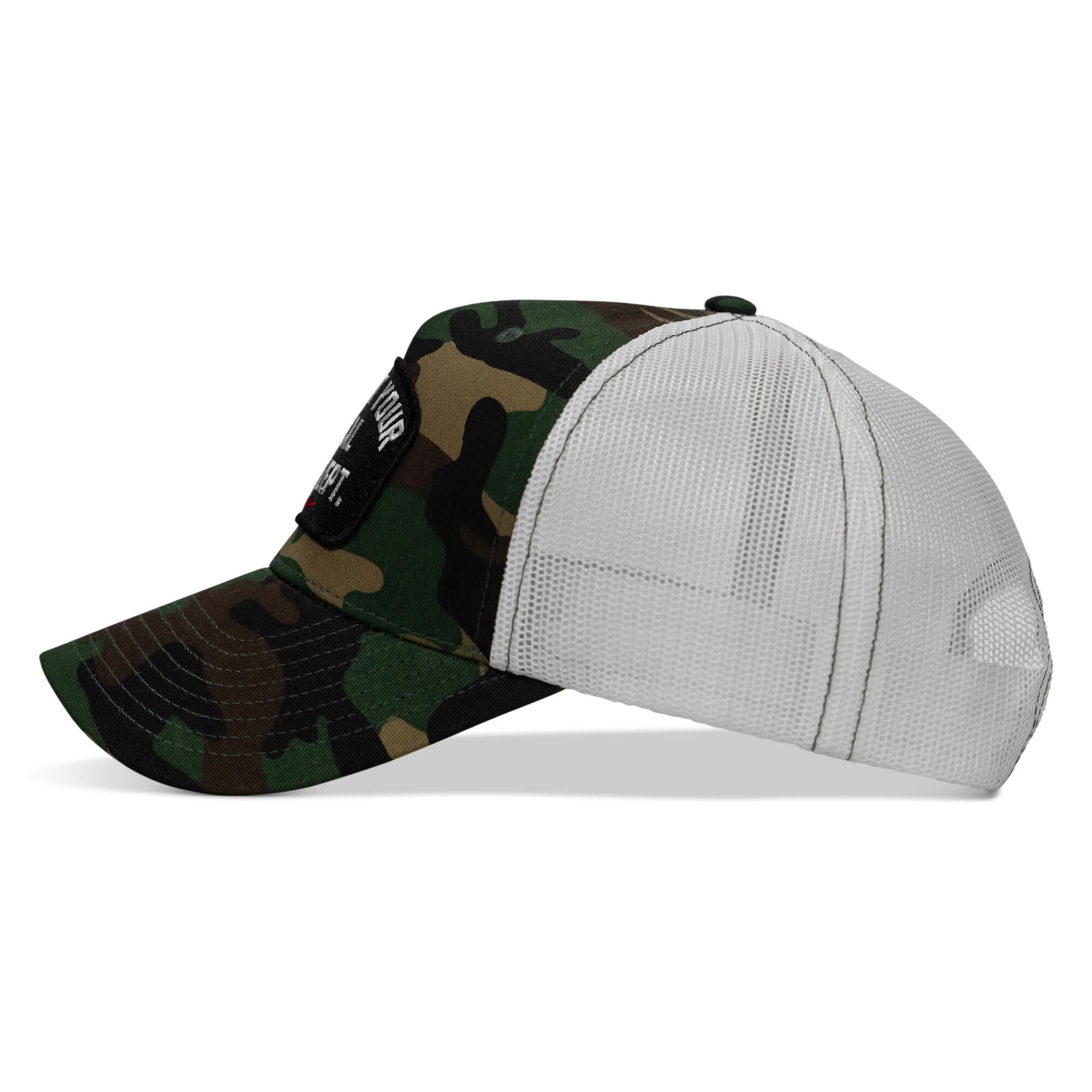 Support Your Local Fire Dept. Patch Snapback Hat