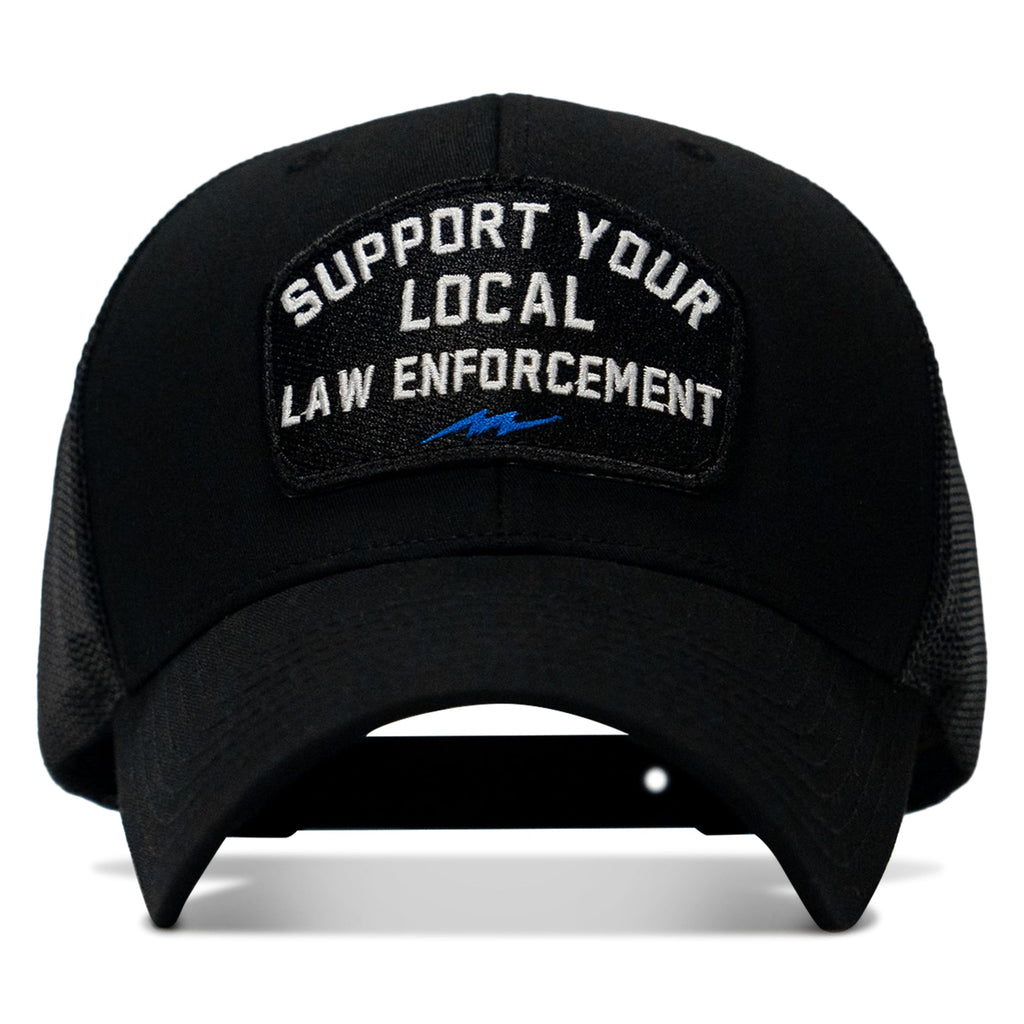 Support Your Local Law Enforcement Mid-Profile Snapback Hat
