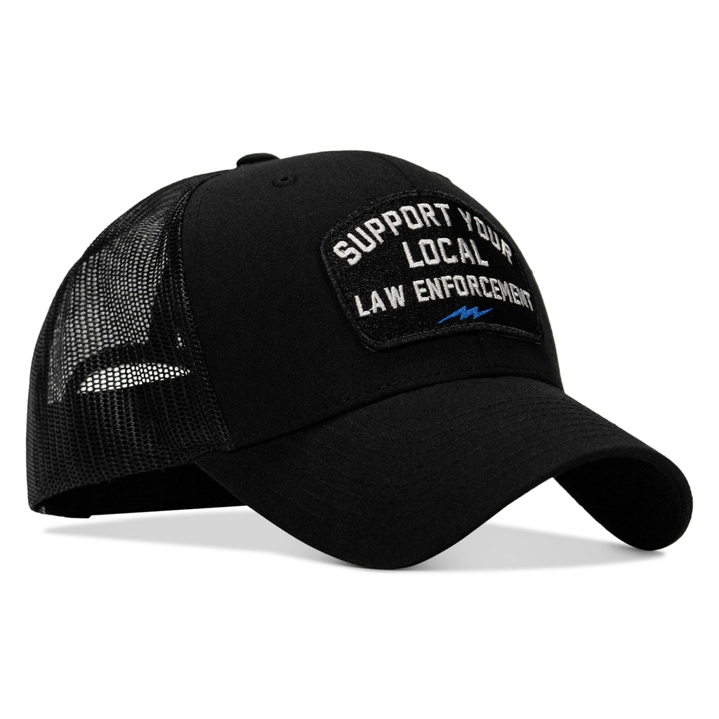 Support Your Local Law Enforcement Mid-Profile Snapback Hat
