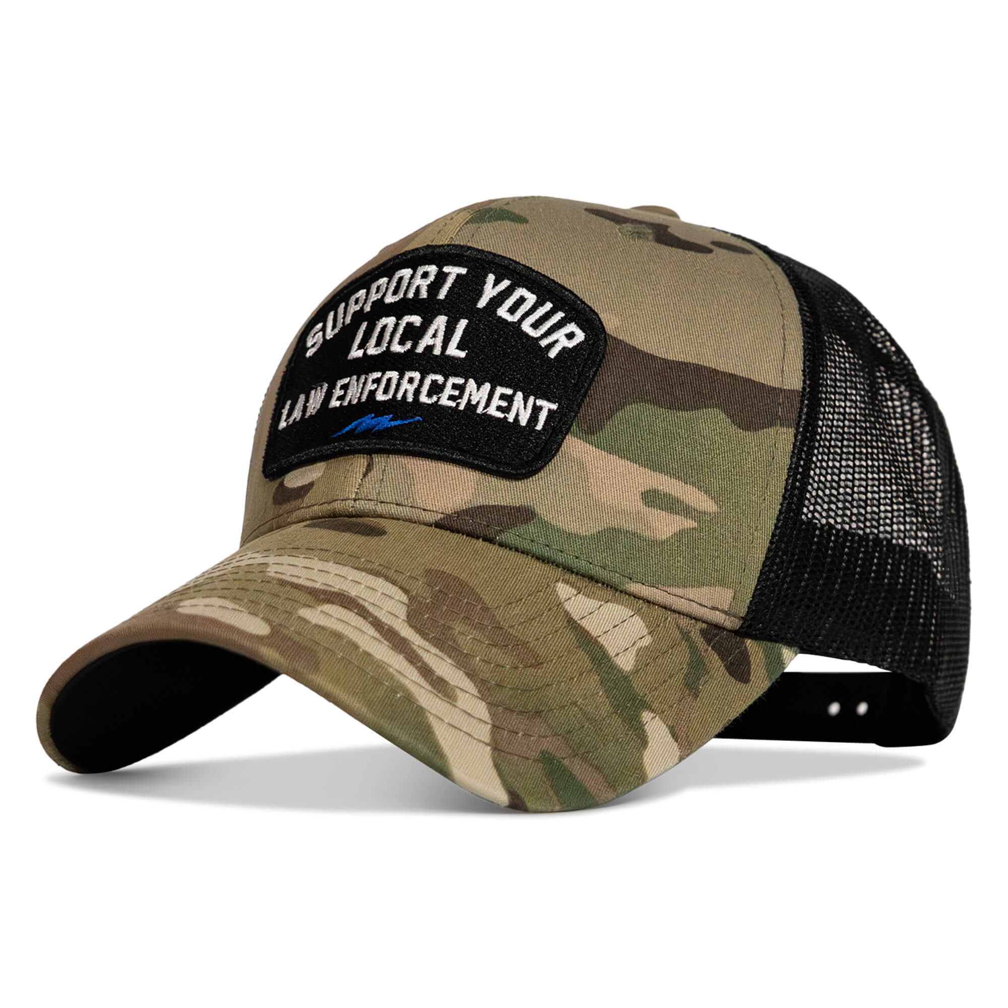 Support Your Local Law Enforcement Mid-Profile Snapback Hat