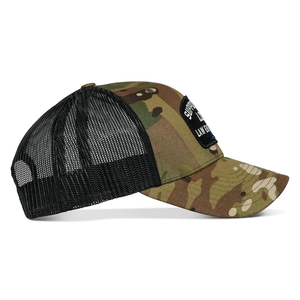 Support Your Local Law Enforcement Mid-Profile Snapback Hat