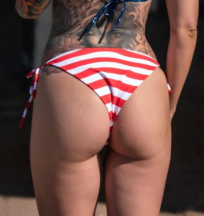 Stars & Stripes Reversible Bikini - Top