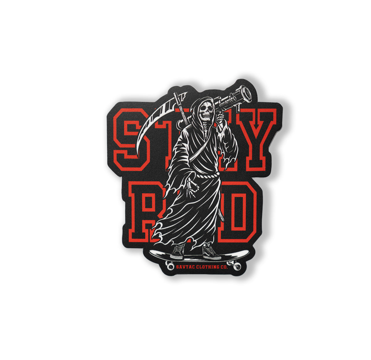 Stay Rad Sticker