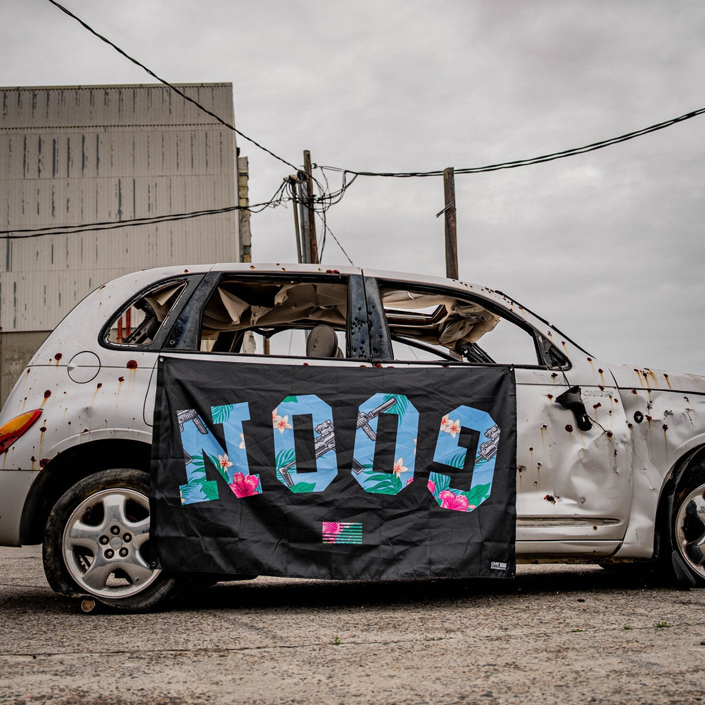 Tropical Goon Arched 3'x5' Flag