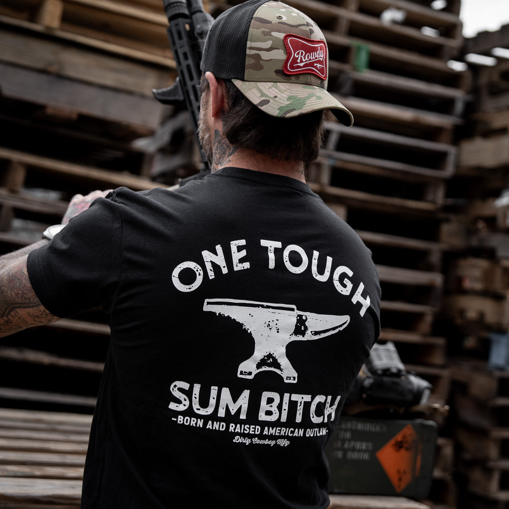One Tough Sum Born and Raised American Outlaw Men's T-Shirt