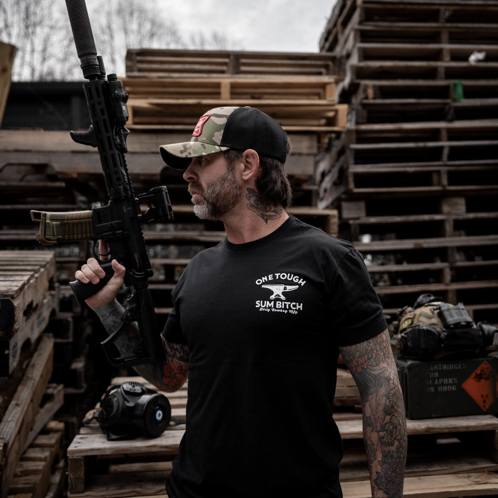 One Tough Sum Born and Raised American Outlaw Men's T-Shirt