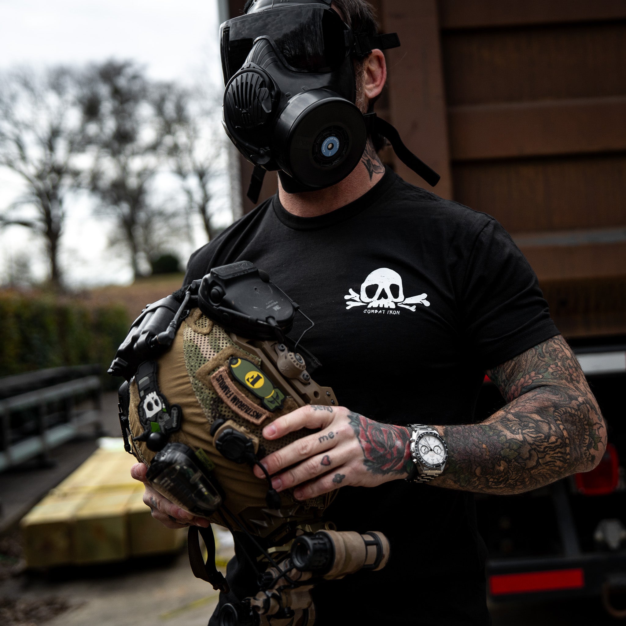 Nobody Is Coming To Save You Skull Men's T-Shirt