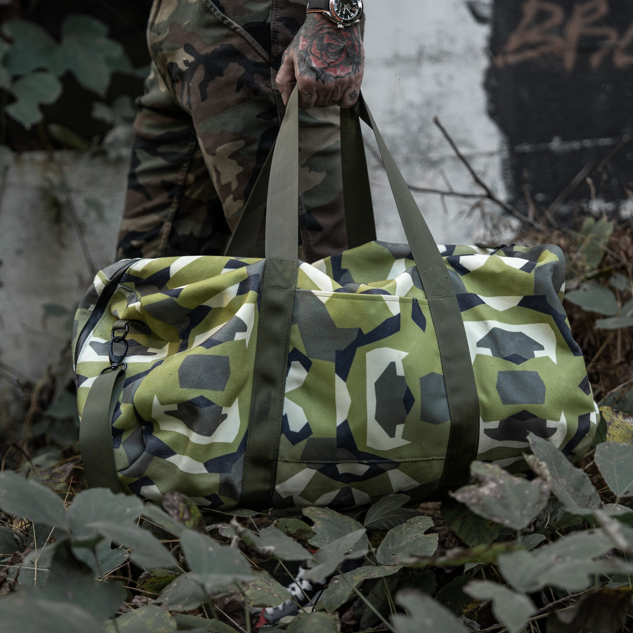 Waterproof XL 57.5L Waxed Duffle Bag