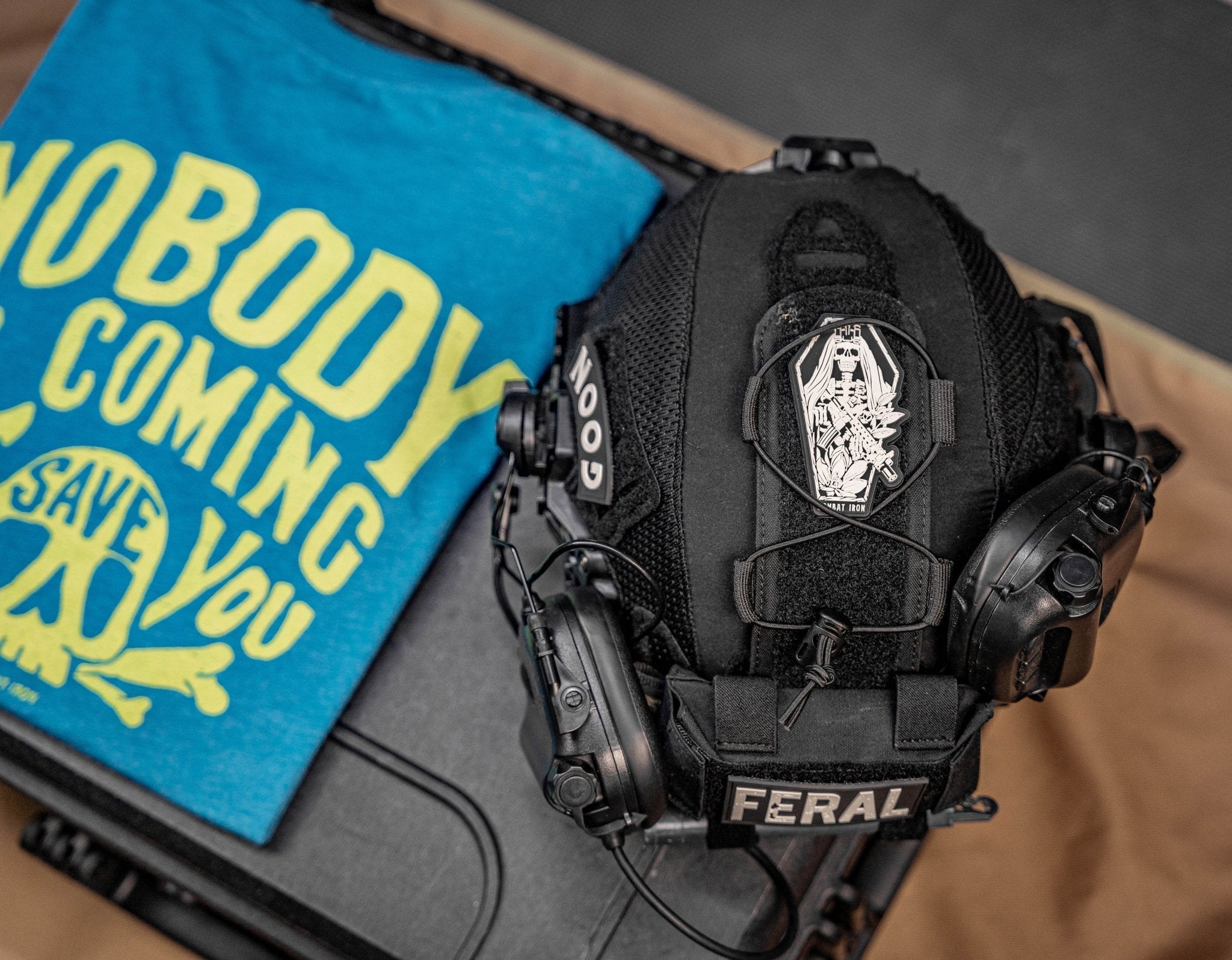 Coffin Operator PVC Patch