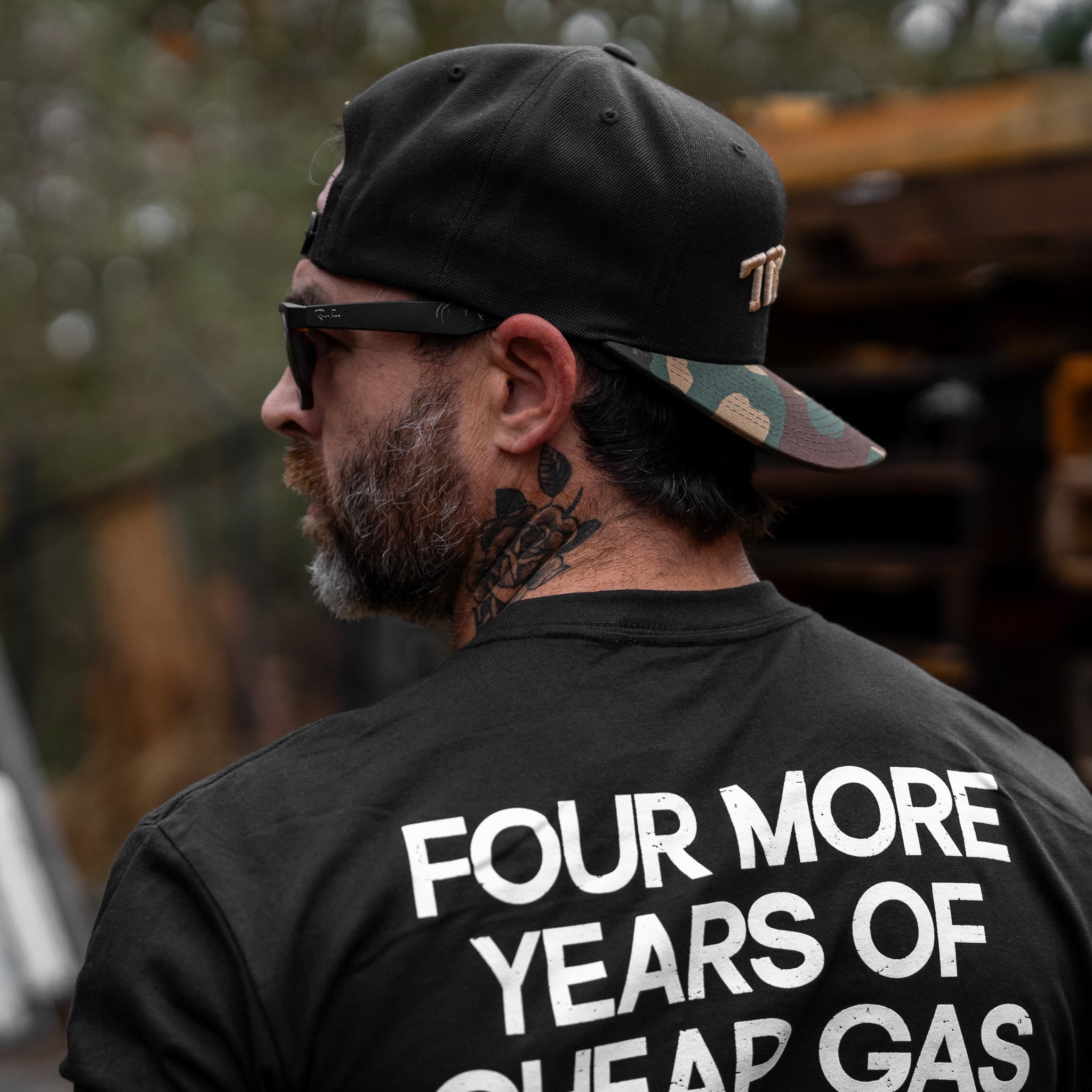 Four More Years Of Cheap Gas & Kicking Ass President Trump Men's T-Shirt
