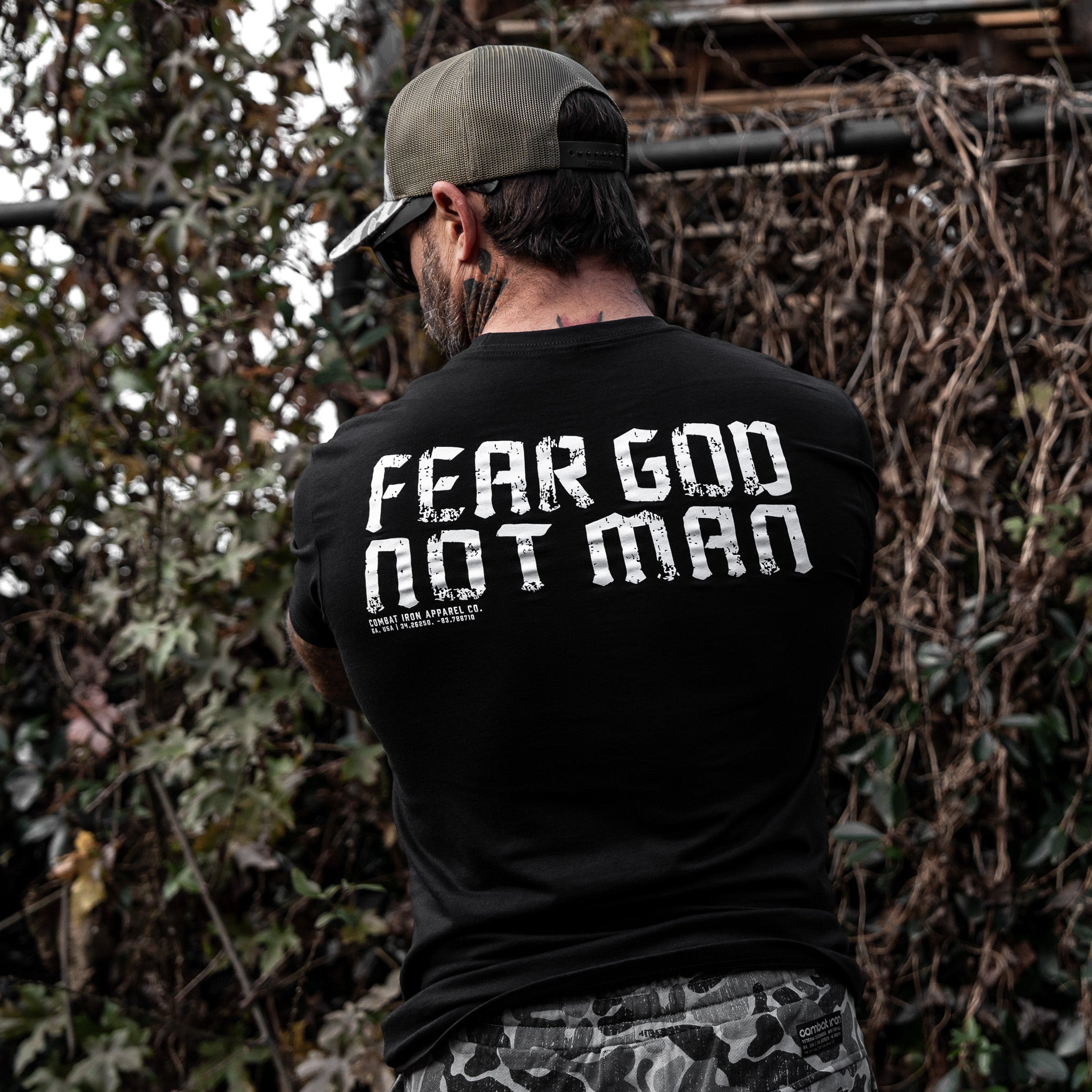 Fear God Not Man Men's T-Shirt