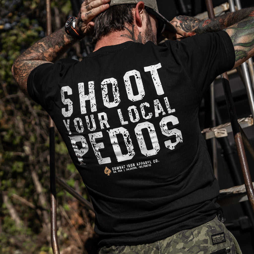 Shoot Your Local Pedos Men's T-Shirt