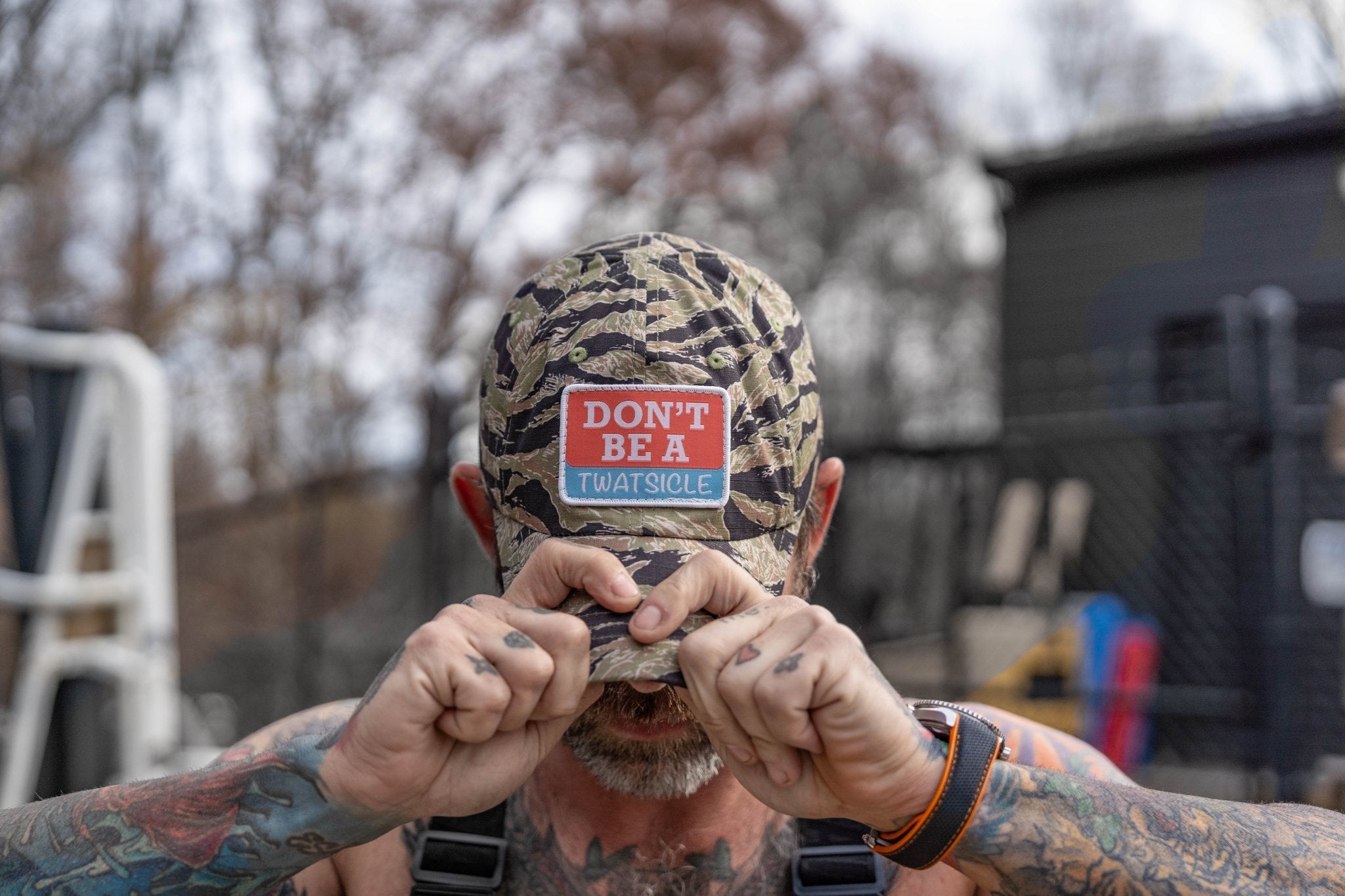 Don't Be A Twatsicle Patch RipStop Low Pro Hat