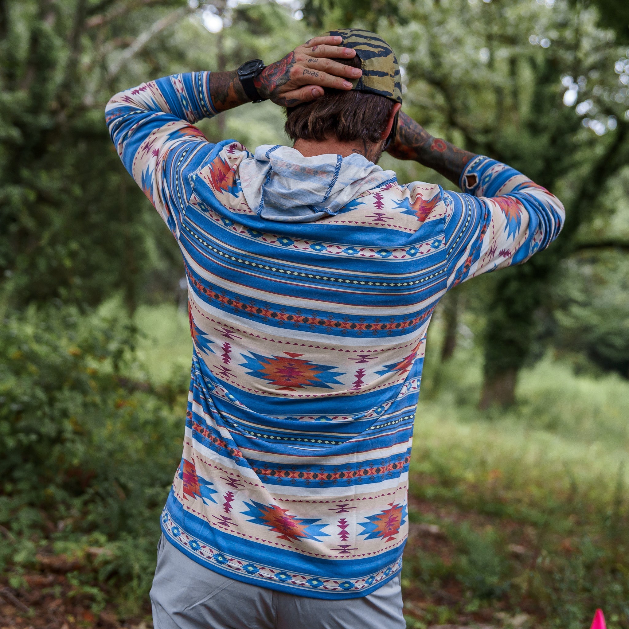 Men's Outdoors Long Sleeve Performance Hoodie