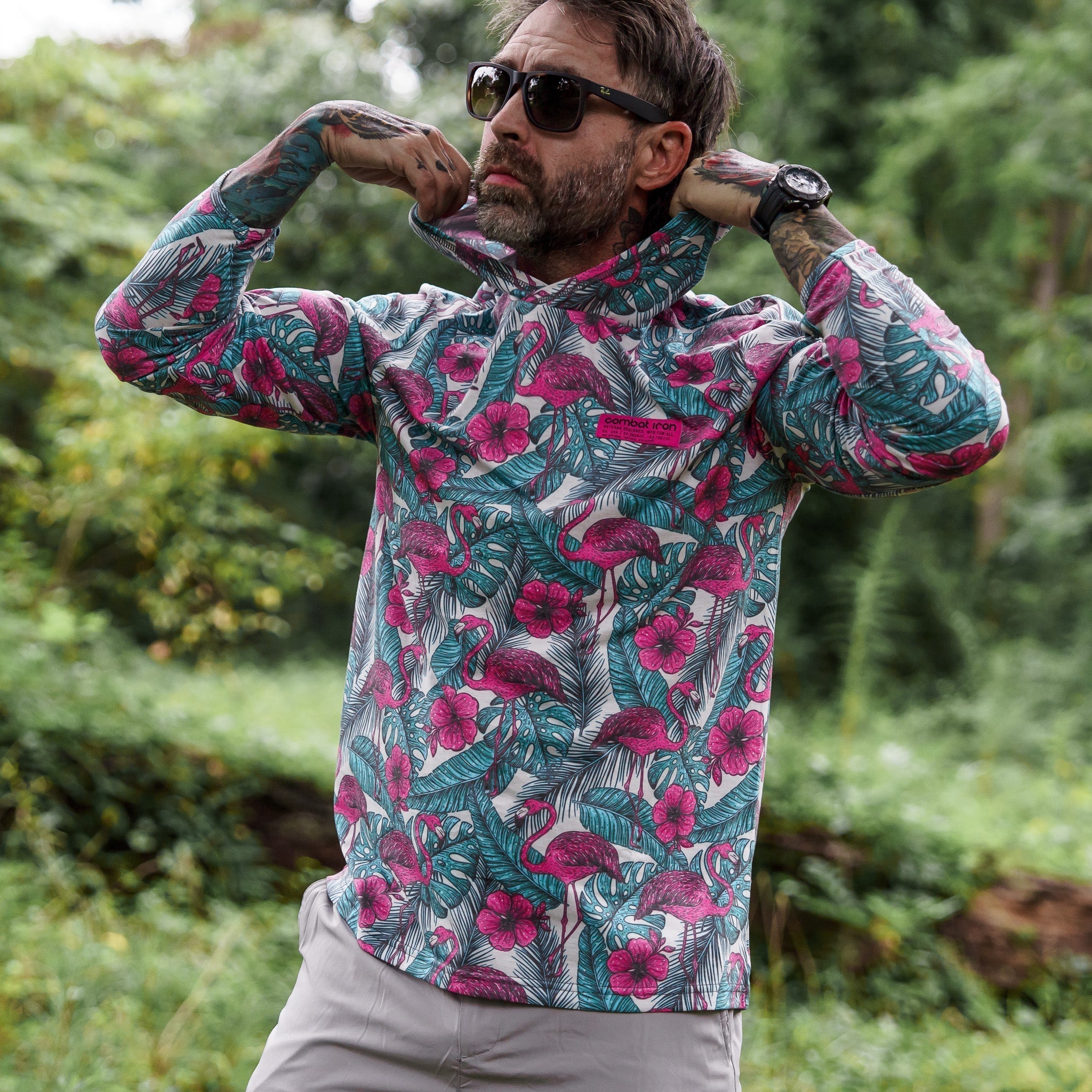 Men's Outdoors Long Sleeve Performance Hoodie