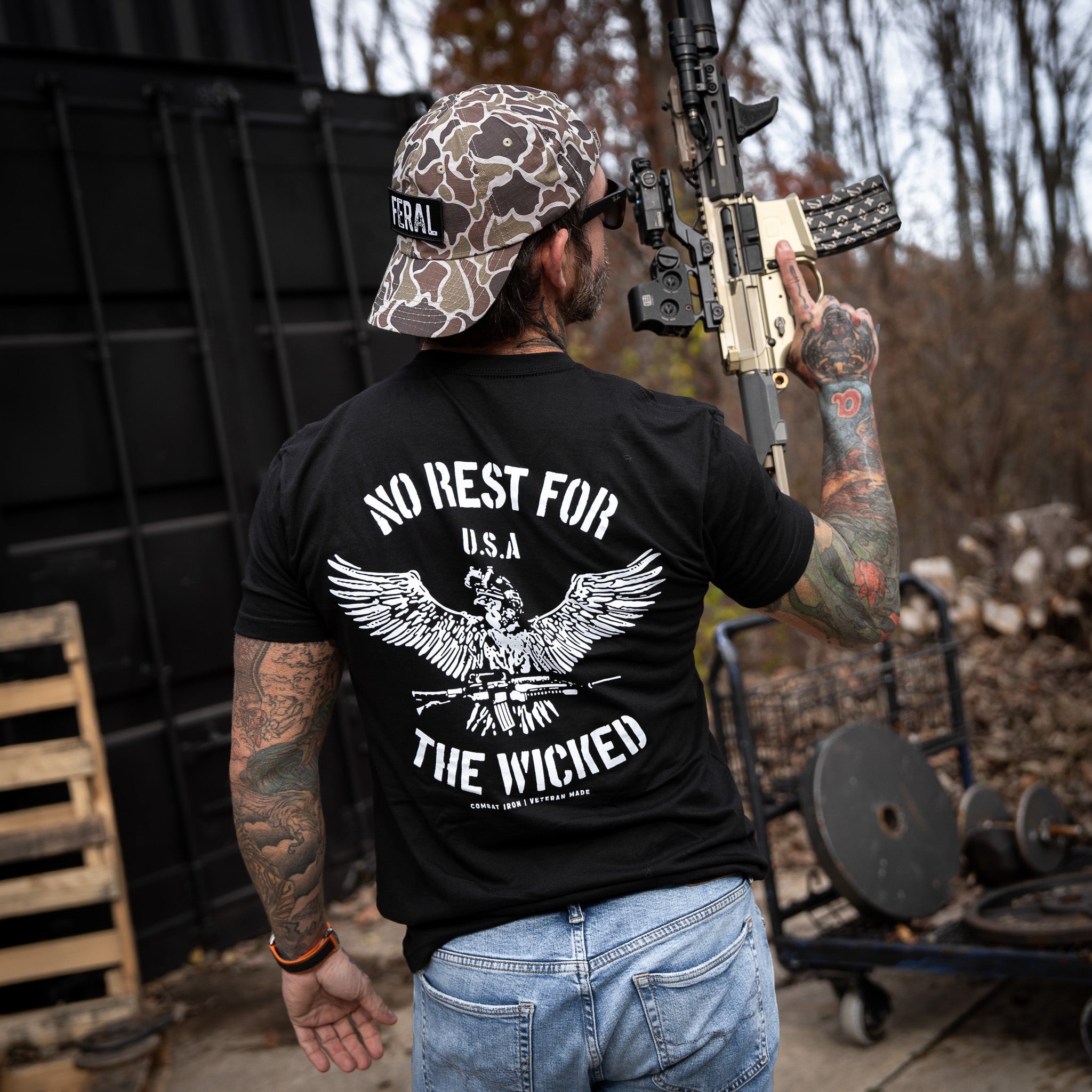 No Rest For The Wicked Men's T-Shirt