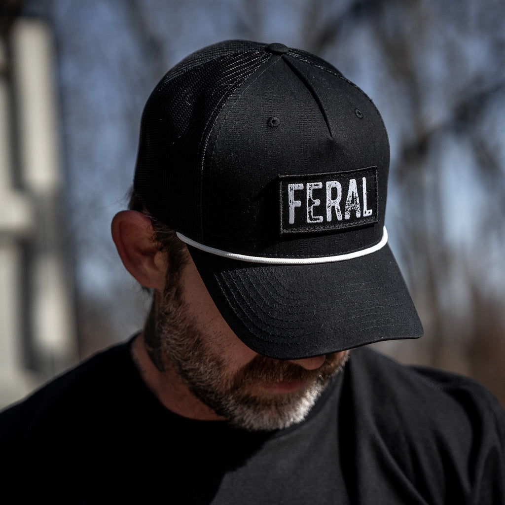 Feral Patch Rope Snapback Hat