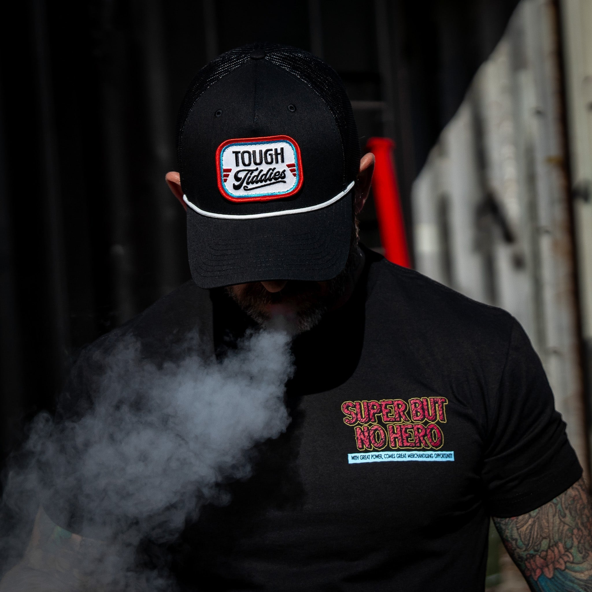 Tough Tiddies USA Patch Rope Snapback