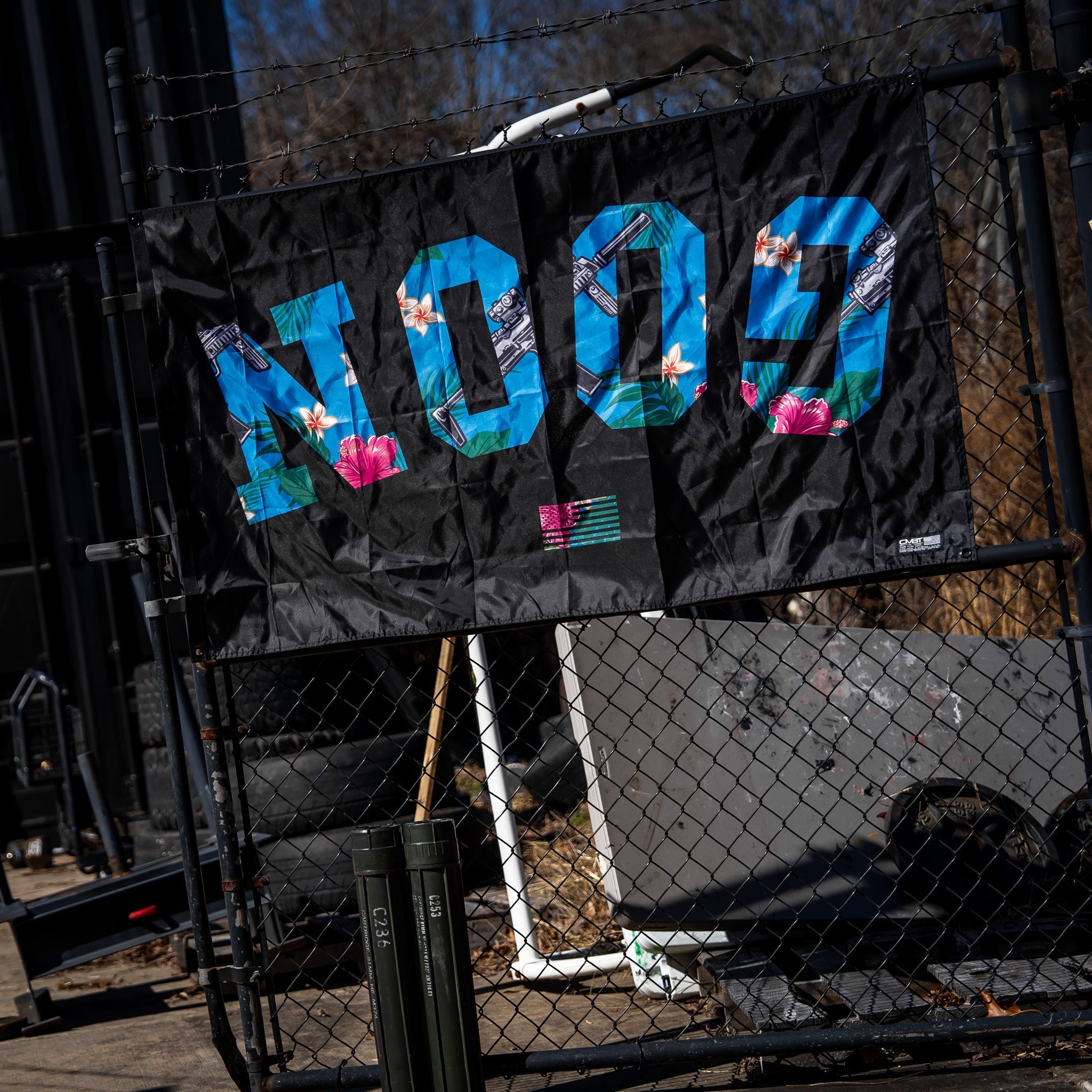 Tropical Goon Arched 3'x5' Flag