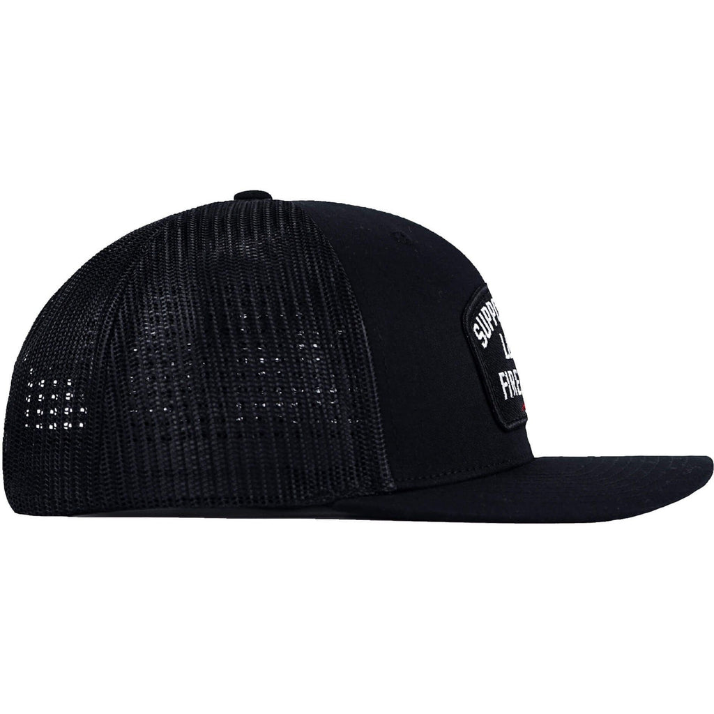 Support Your Local Fire Dept. Patch Snapback Hat