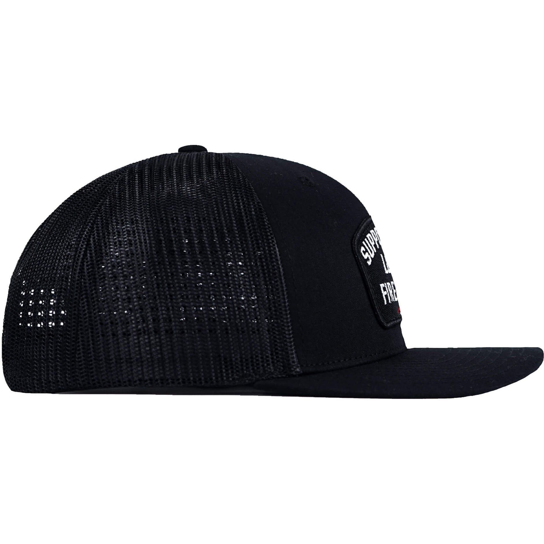 Support Your Local Fire Dept. Patch Snapback Hat