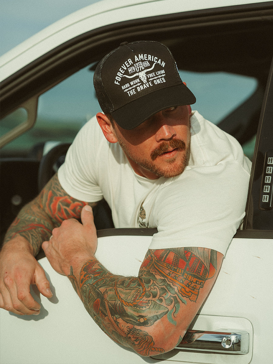 Forever American Trucker Hat | The Brave Ones