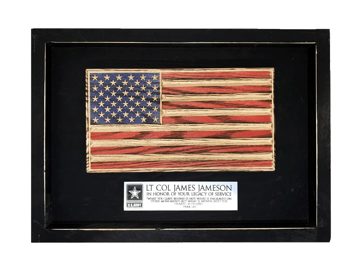 Flags of Valor - Old Glory Desk Flag