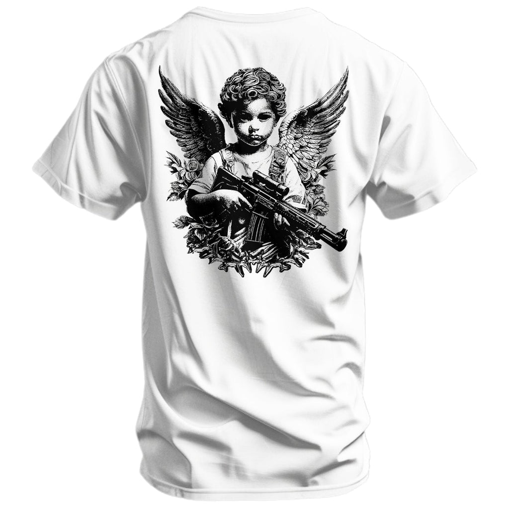 The Armed Guardian Angel Men's T-Shirt
