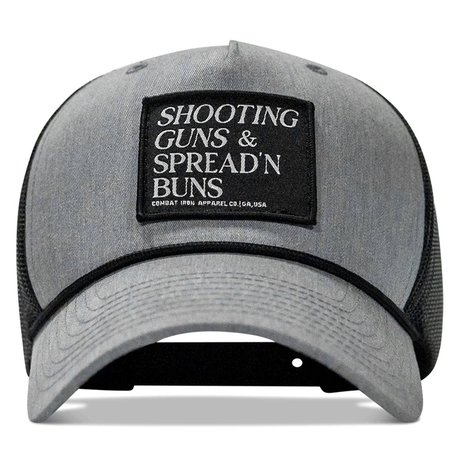 Shooting Guns & Spread'n Buns Patch Rope Snapback Hat