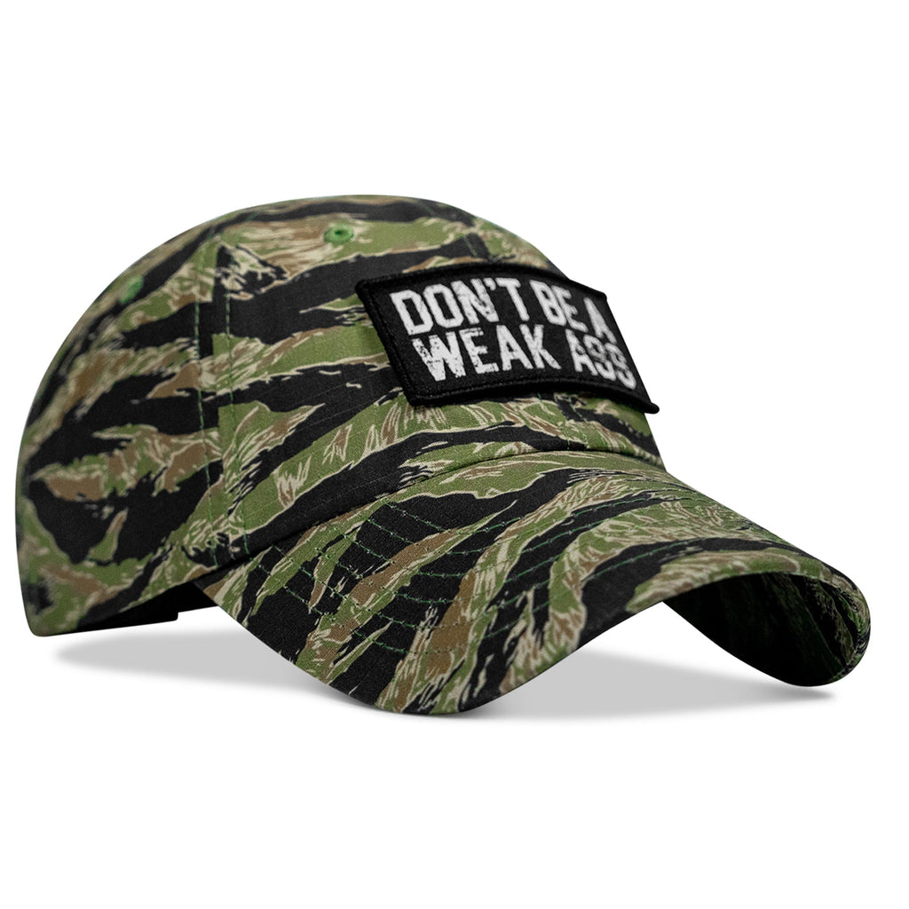 Don't Be A Weak Ass Patch Low Profile RipStop Hat