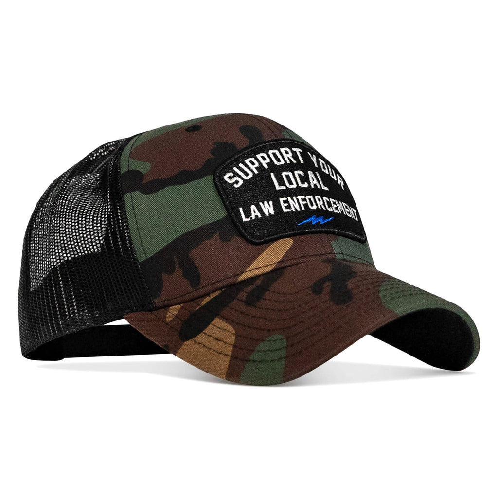 Support Your Local Law Enforcement Mid-Profile Snapback Hat